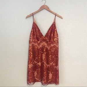 Free People NIGHT SHIMMERS Dress  - sz 10